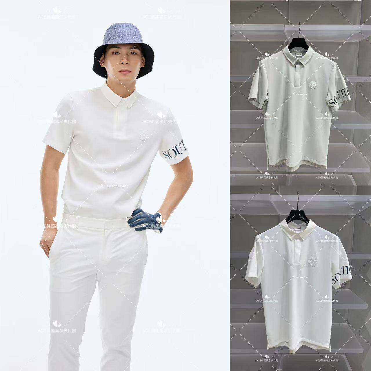 SOUTHCAPE男士高尔夫半袖