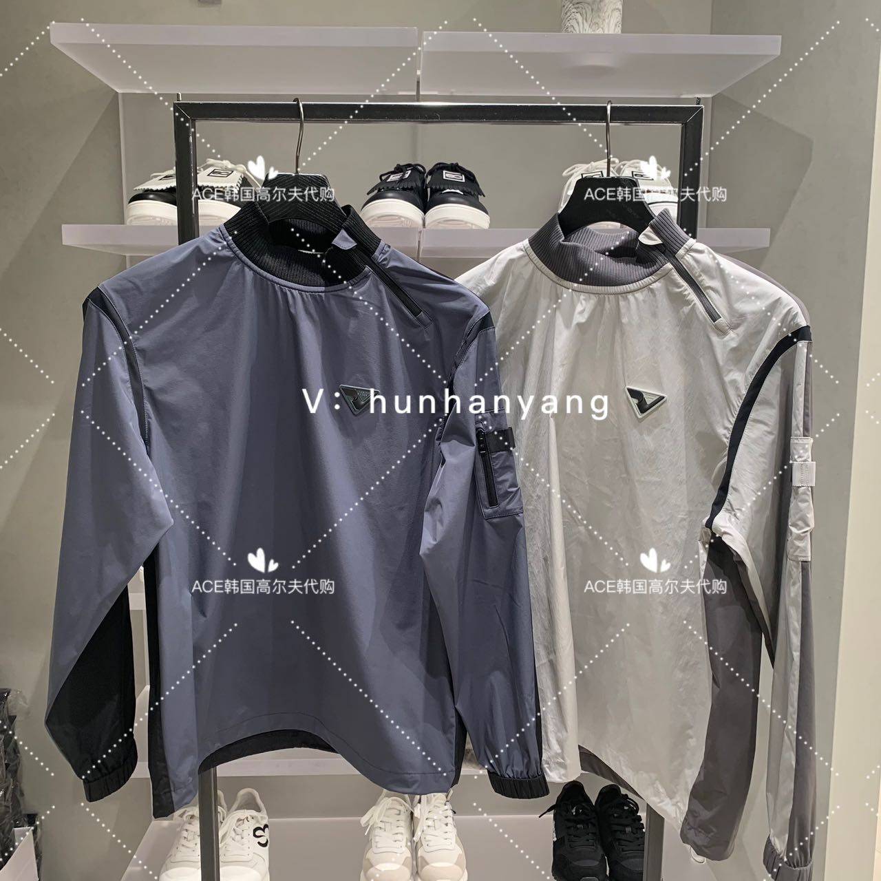 SouthCape高尔夫男士半高领长袖