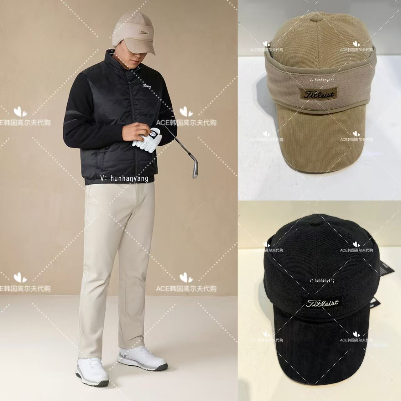 Titleist泰特利斯高尔夫球帽男