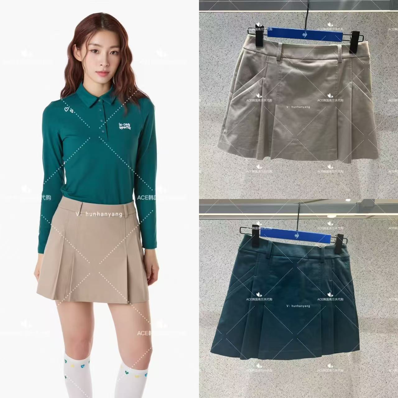 女士高尔夫服装25春季短裙