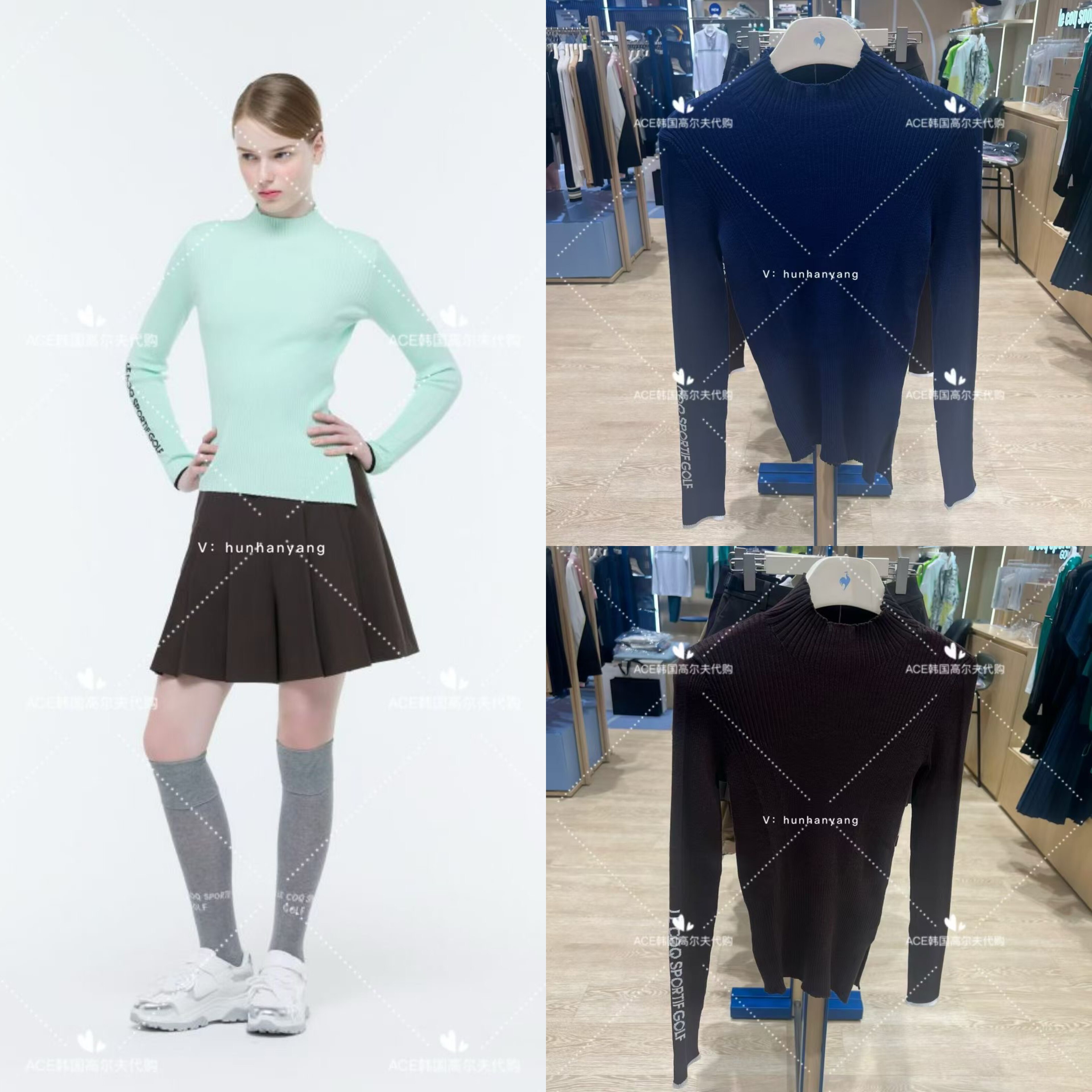 女士高尔夫服装25秋季上衣