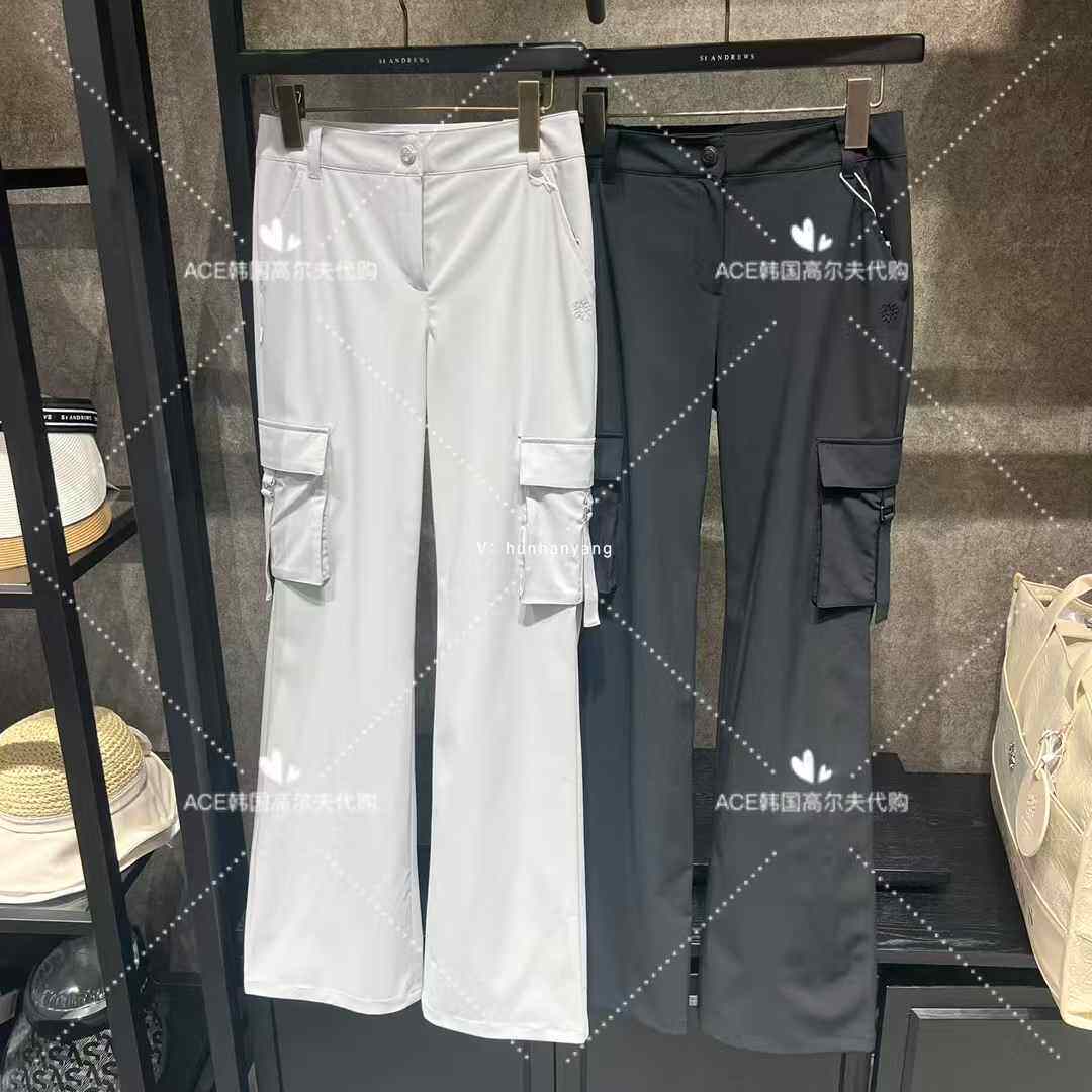 女士高尔夫服装25夏季裤子