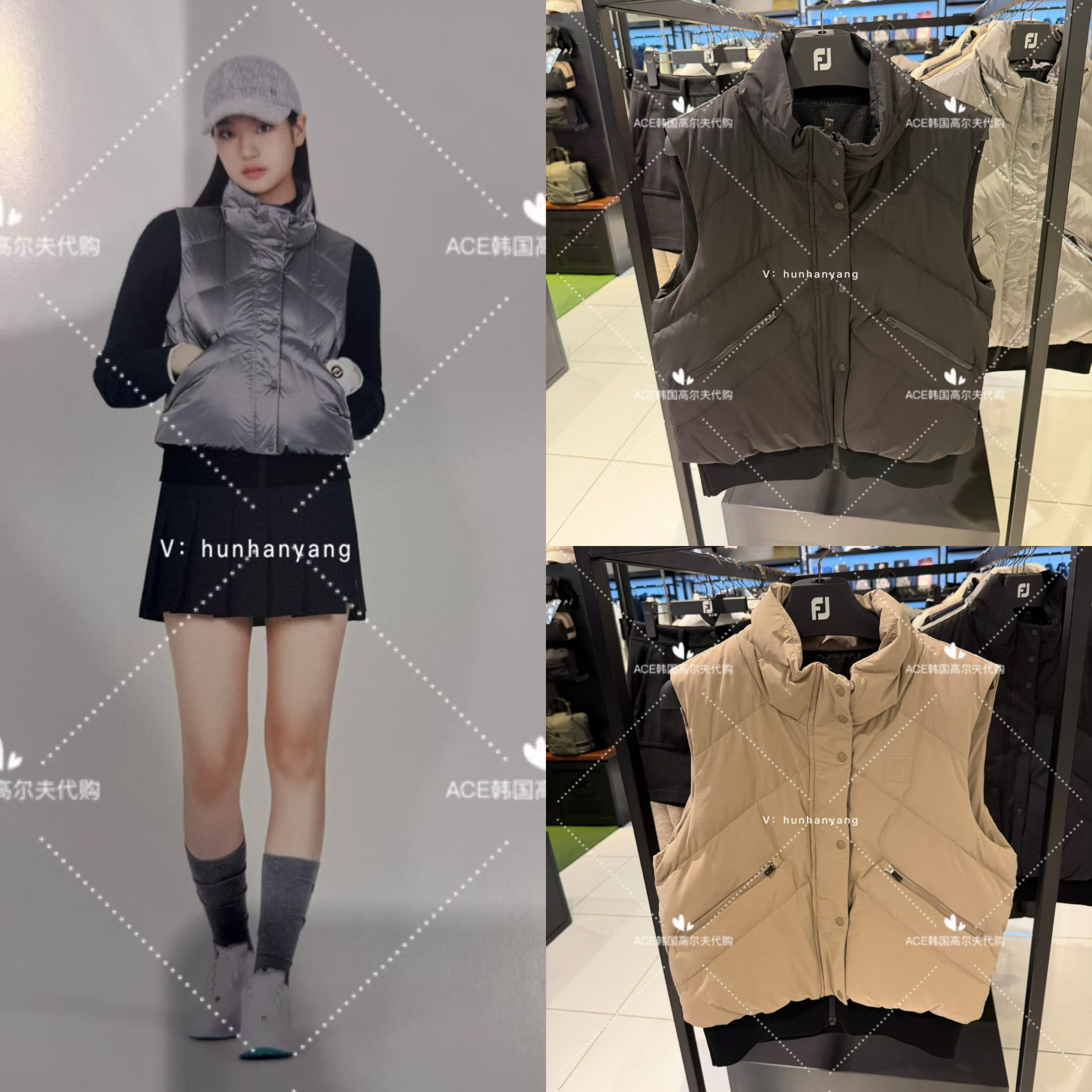 女士高尔夫服装25冬季上衣