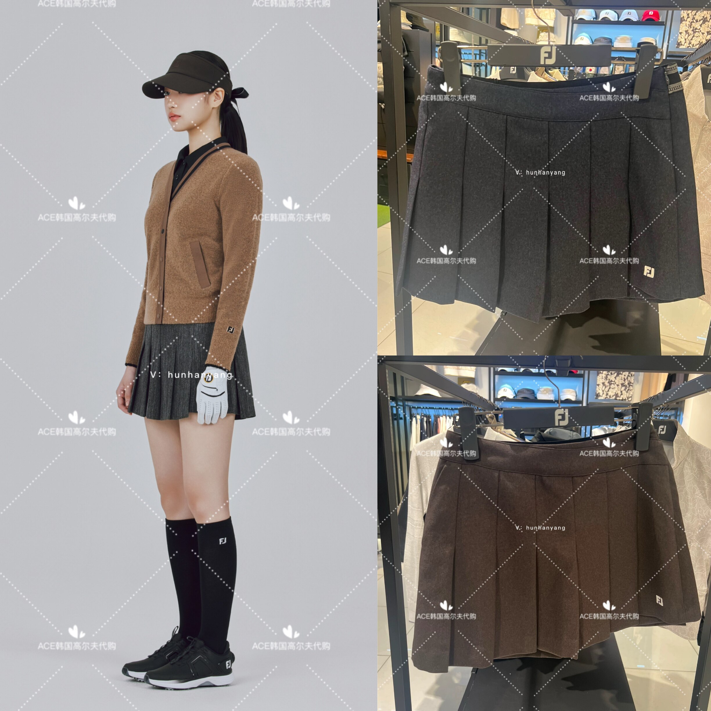 女士高尔夫服装25秋季裙子
