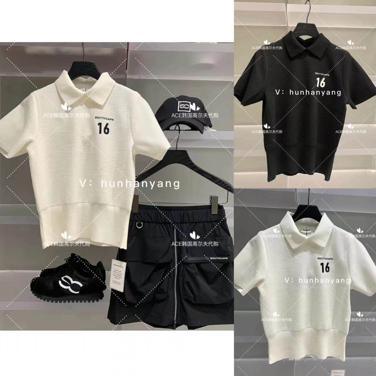 SOUTHCAPE高尔夫纯色上衣