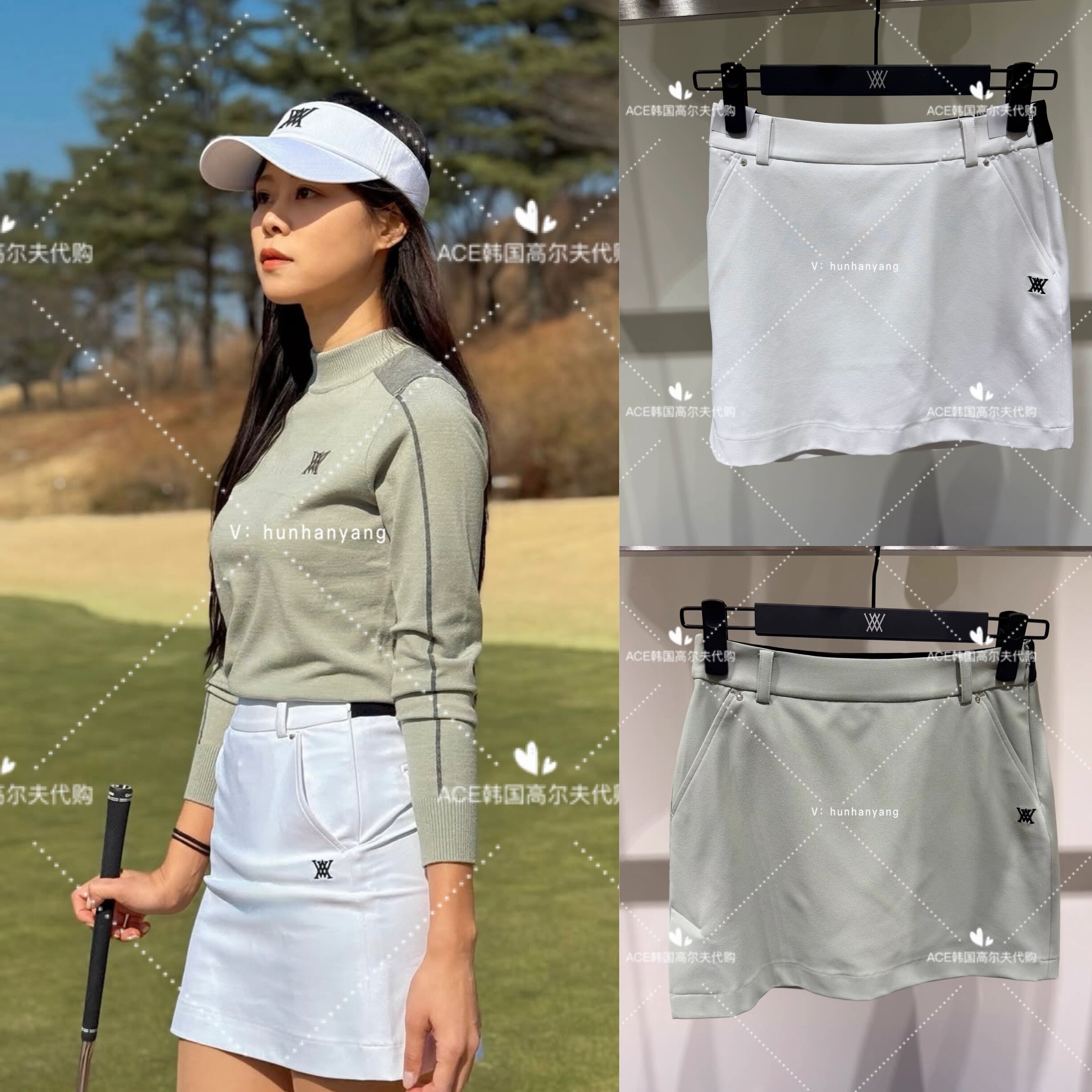 女士高尔夫服装26夏季裙子