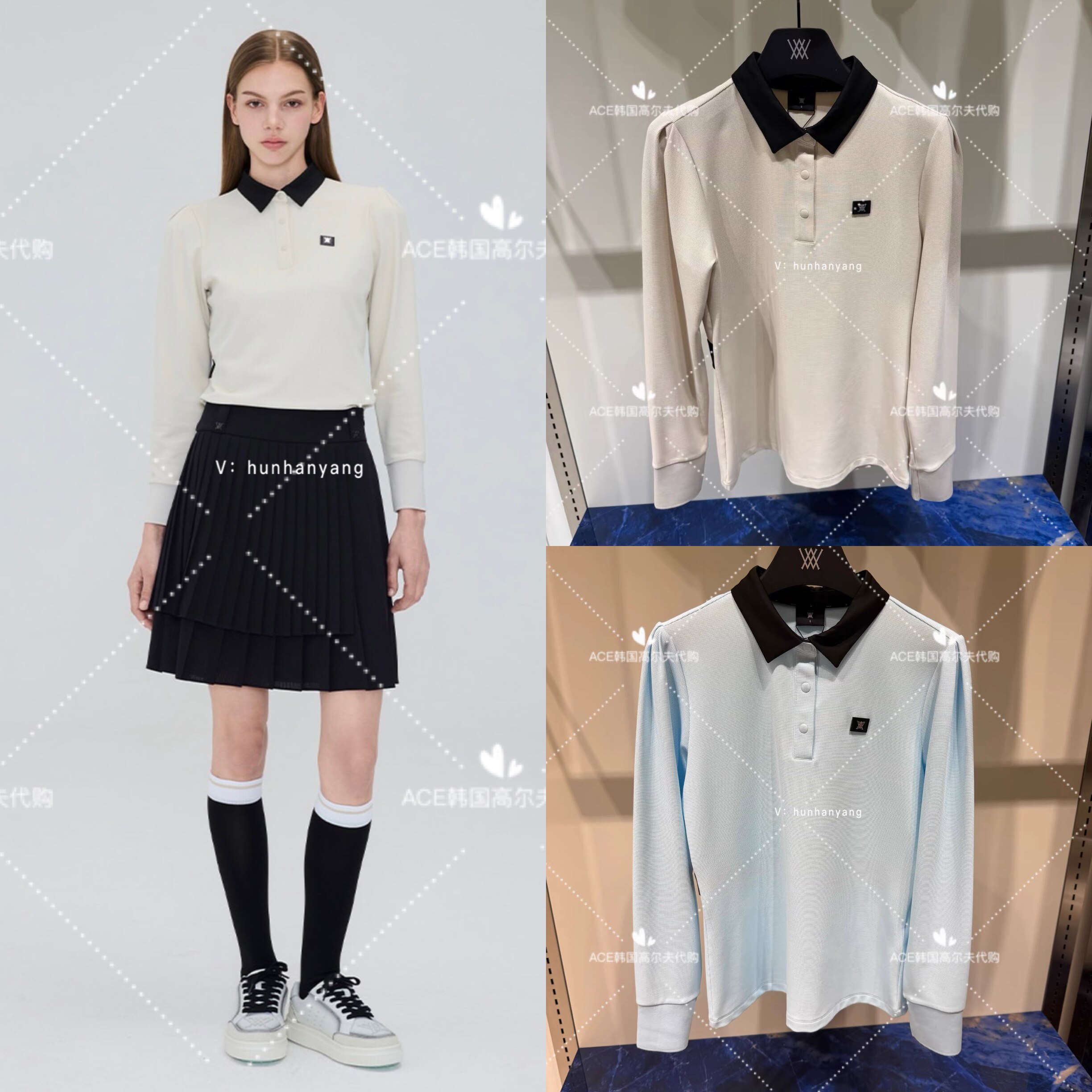 女士高尔夫服装26春季上衣