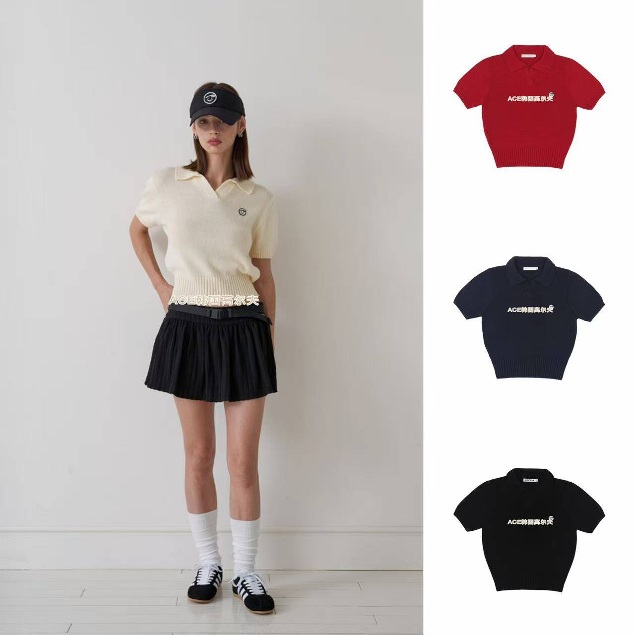 PIVVEE高尔夫短袖女士26秋季