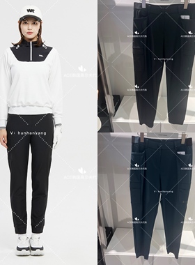 Wangle女士高尔夫裤子25秋季新款百搭休闲运动修身运动裤WWU25331