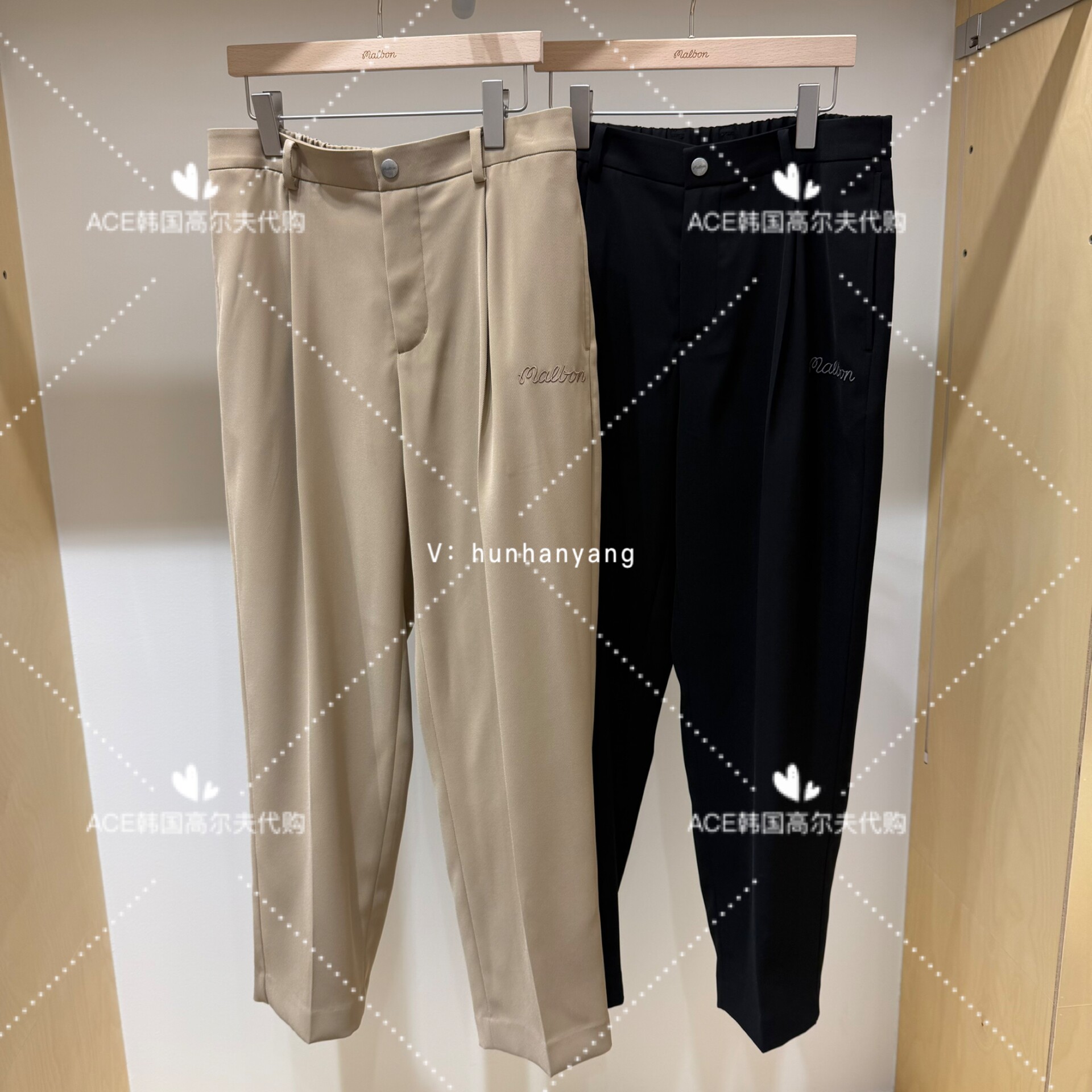 男士高尔夫服装26春季运动裤