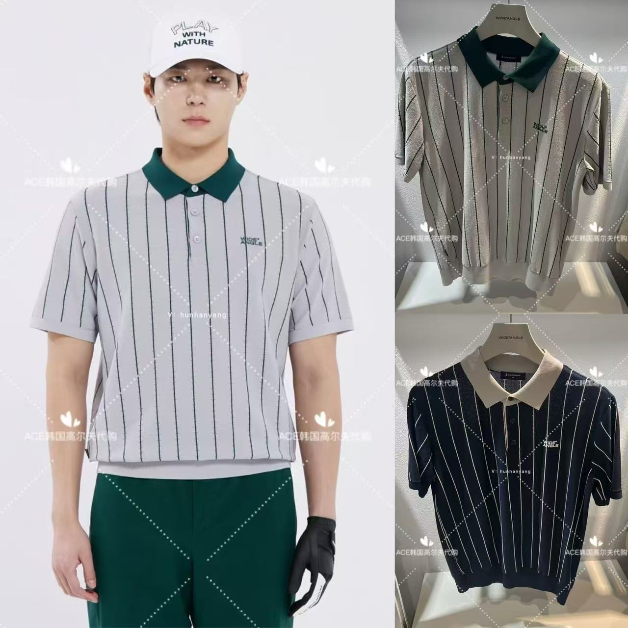 男士高爾夫球服25夏季上衣