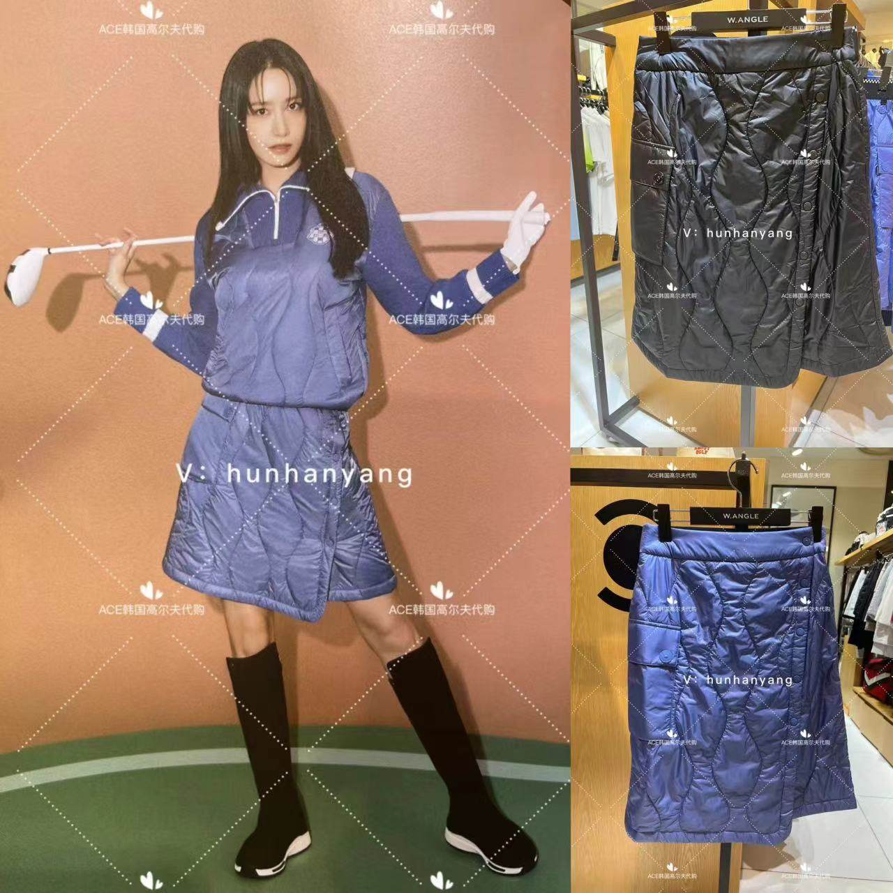 Wangle高尔夫女士口袋半身裙