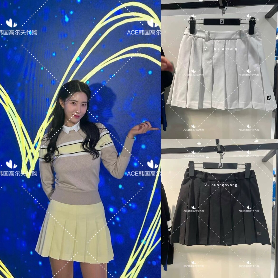 FJfootjoy女士高爾夫球服24春季