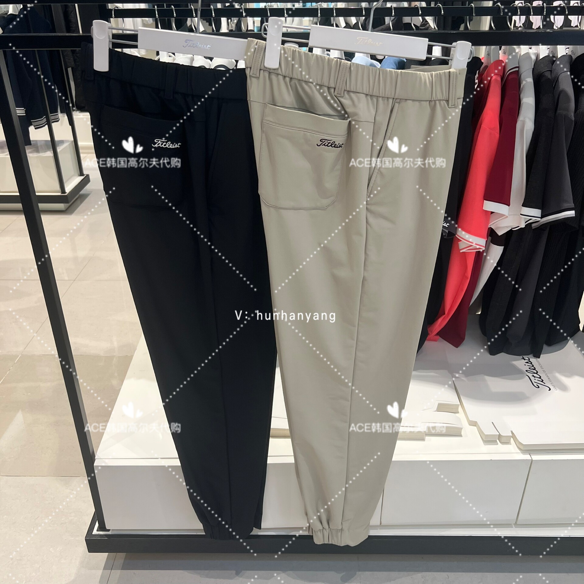 男士高尔夫球服25秋季裤子
