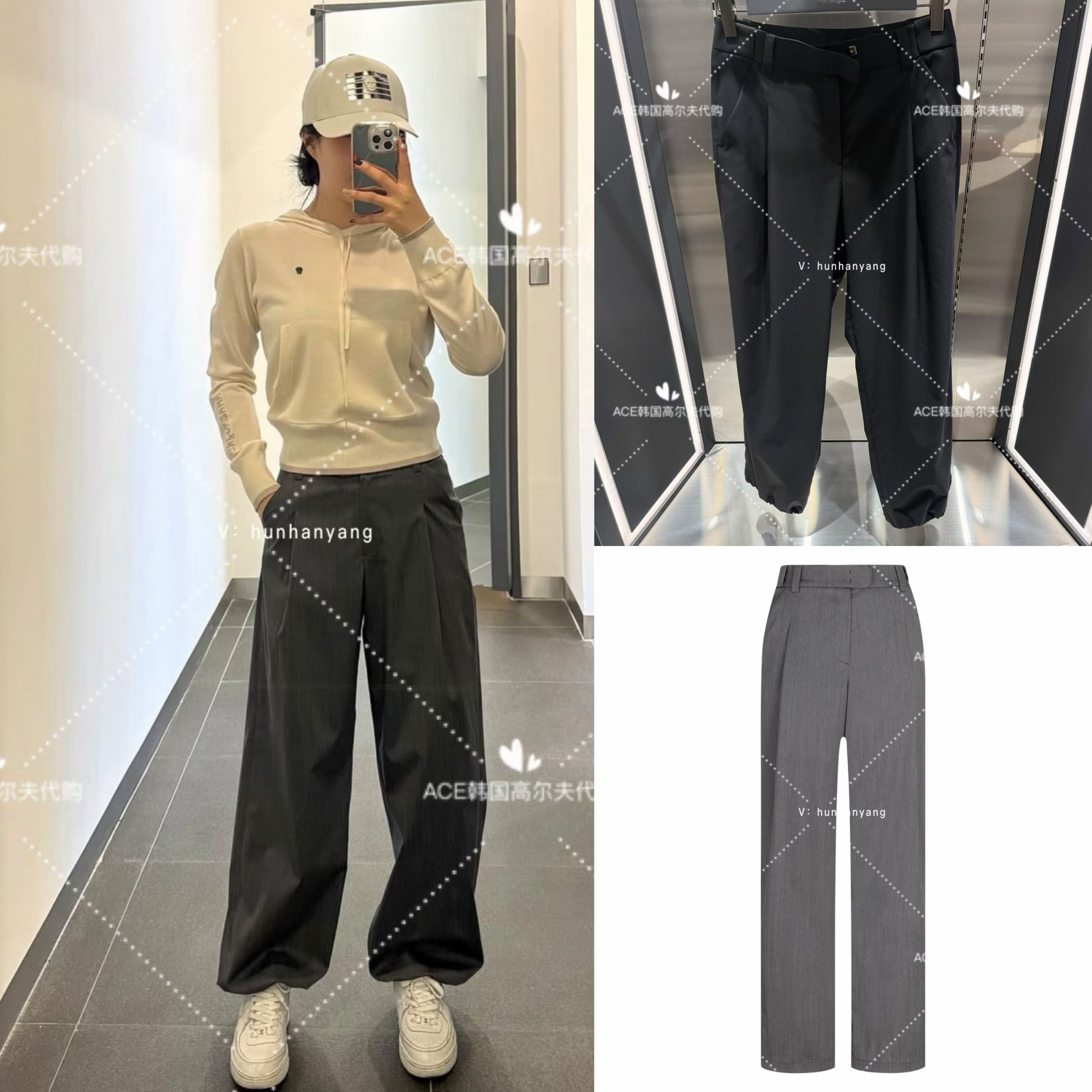 女士高尔夫服装26春季裤子
