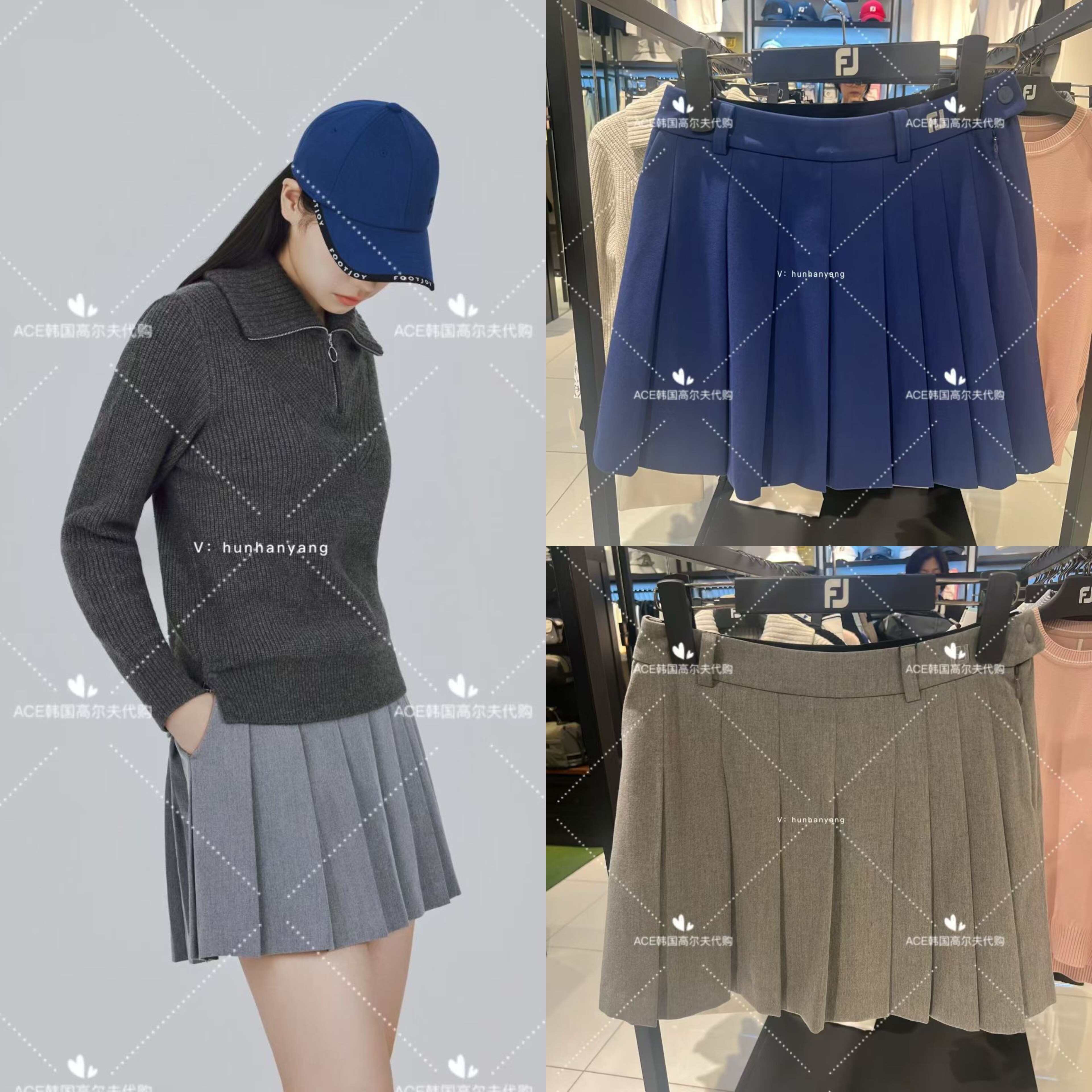 女士高尔夫服装25秋季裙子