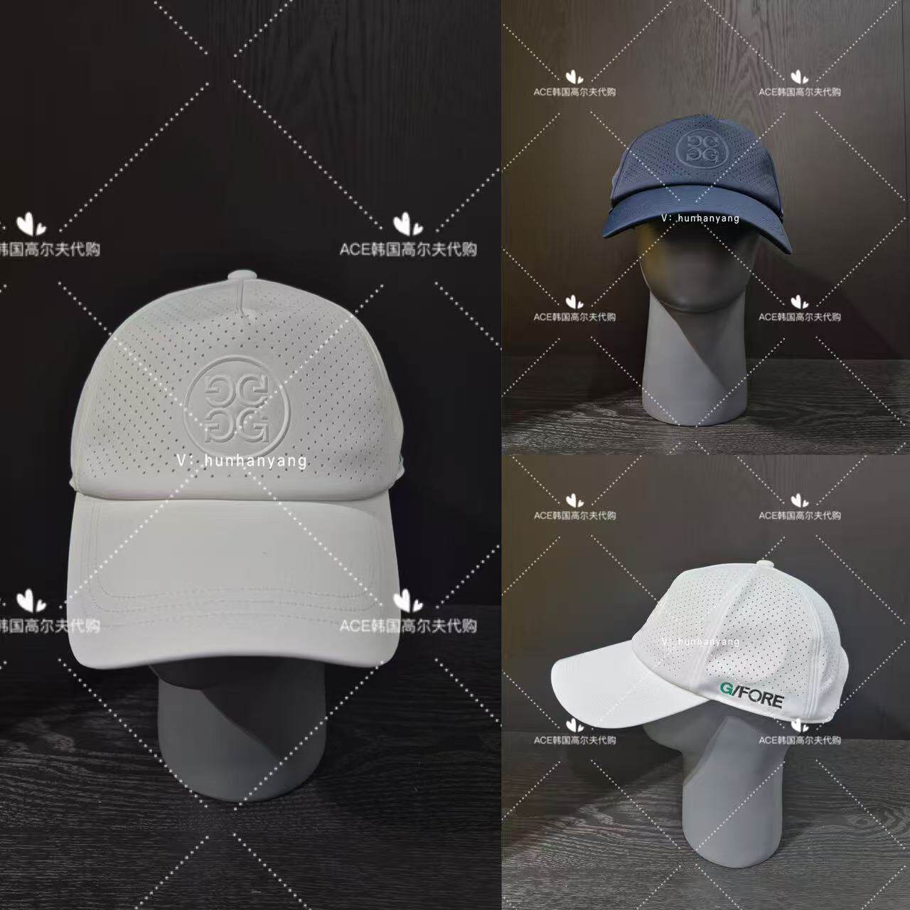 GFORE高尔夫球帽男士26春季新款百搭休闲时尚运动透气防晒帽