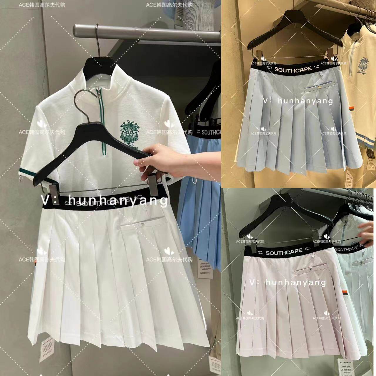 SOUTHCAPE高尔夫女士运动短裙