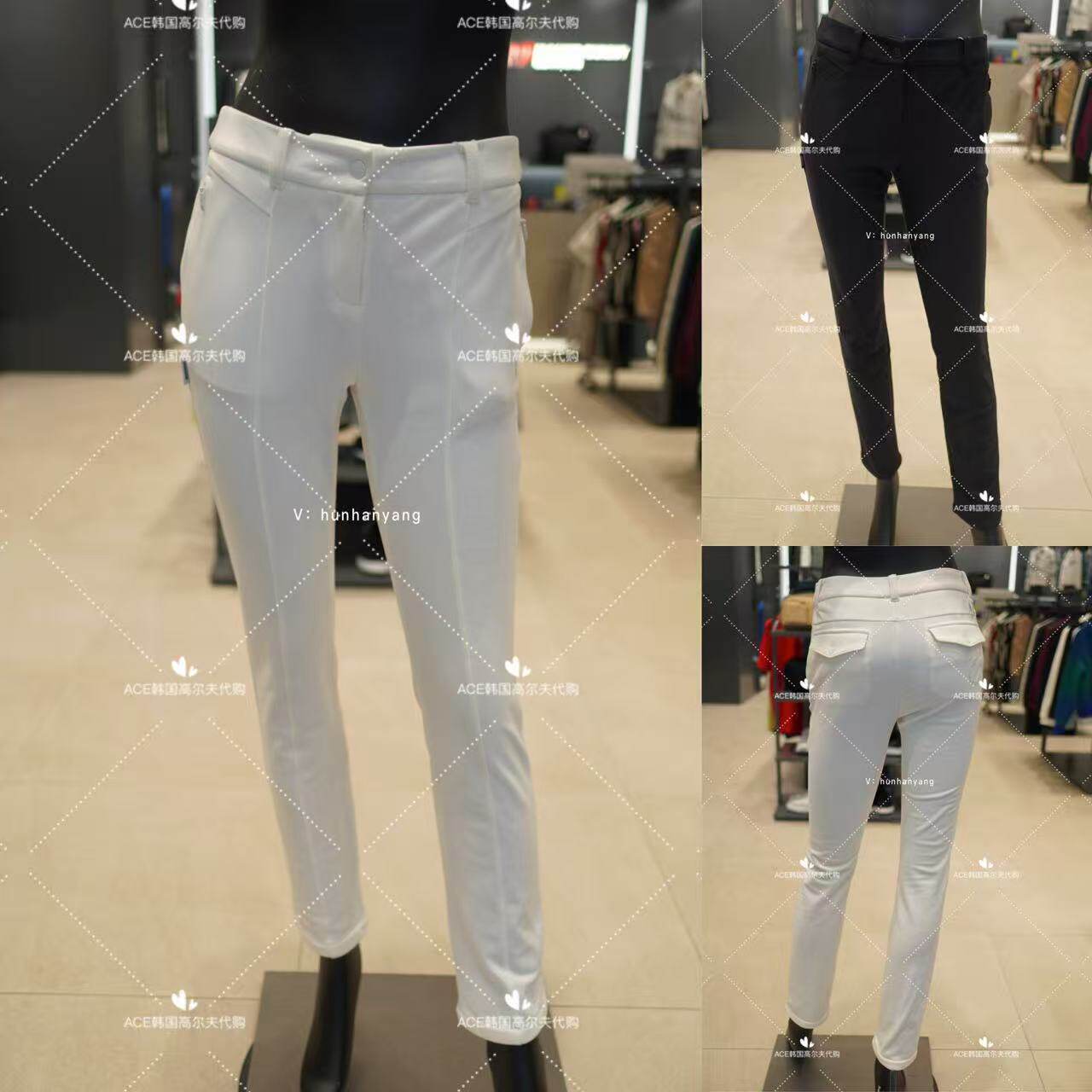 兔子女士高尔夫裤子24冬