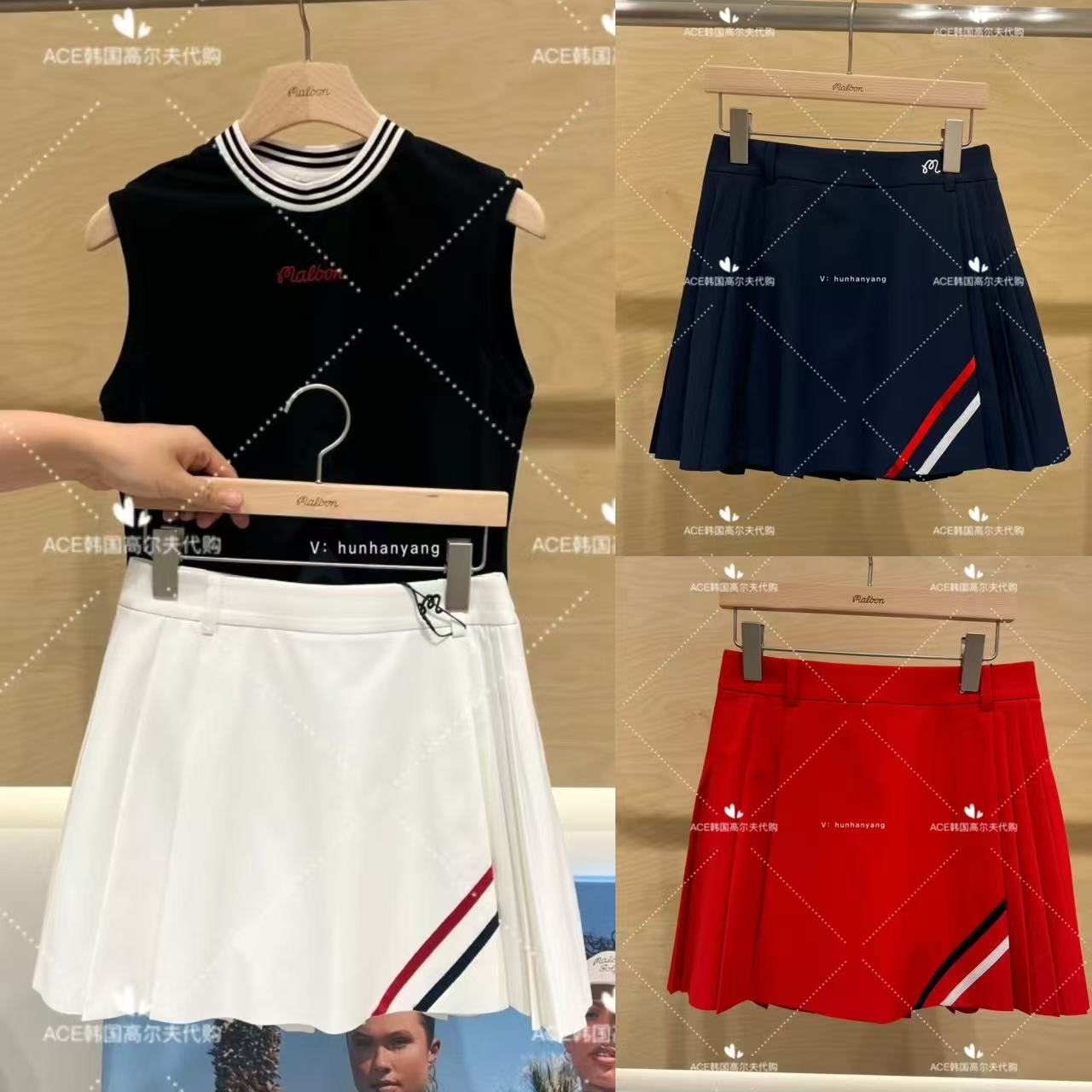 女士高尔夫服装25秋季裙子