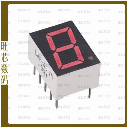 LAP-401VN【DISPLAY 7-SEG 0.4 SGL RED 10DIP】