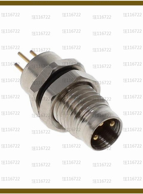 ALBKM08-RM8BR3-S0【BULKHEAD CONN. M8 FRONT MT. 3-PO】