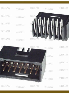 103166-5【CONN HEADER R/A 14POS 2.54MM】