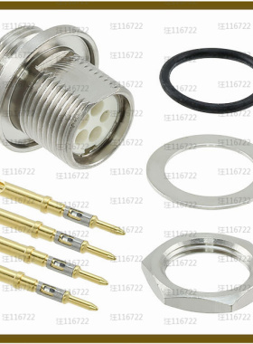 TS2P4M20【CONN RCPT MALE 4POS GOLD CRIMP】