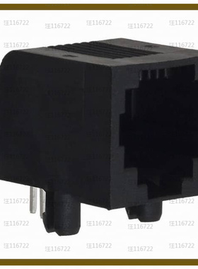 5555165-2【CONN MOD JACK 6P4C R/A UNSHLD】