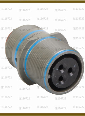 MS3454L24-22PY【CONN RCPT MALE 4POS GOLD CRIMP】