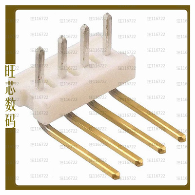 3-641212-4【CONN HEADER R/A 4POS 2.54MM】