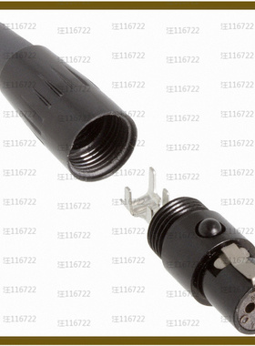 TA3FBX【CONN PLUG FMALE MINI XLR 3P SLDR】