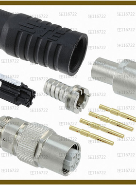 1-2823446-3【CONN RCPT FMALE 4POS GOLD CRIMP】