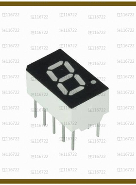 INND-TS30RCB【DISPLAY 7-SEG 0.3 SGL RED 10DIP】