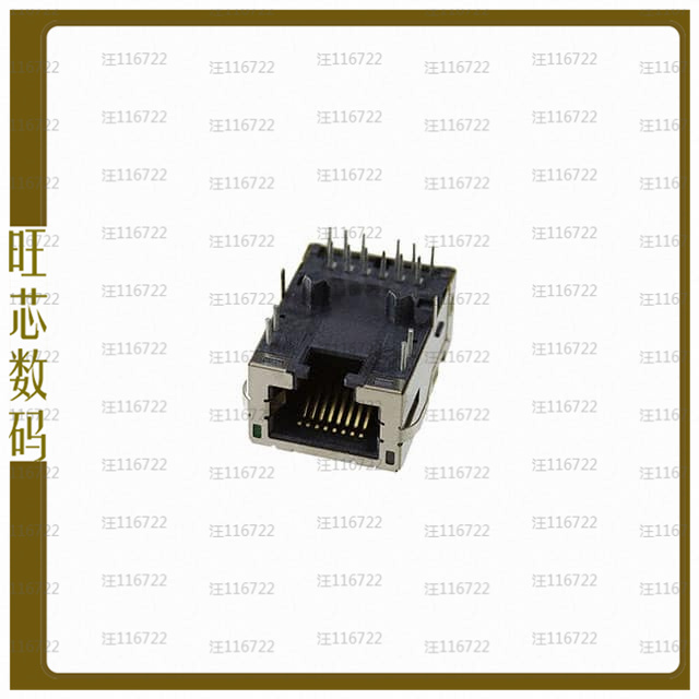 MTJ-88NX1-FS-PG-L38-M369C【MODULAR JACK, SHIELDED, PANEL GR 电子元器件市场 连接器 原图主图