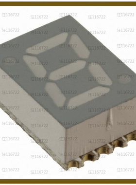 HDSM-283C【DISPLAY 7SEG 0.28 SGL RED 12SMD】