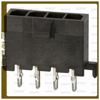2-1445093-4【CONN HEADER VERT 4POS 3MM】