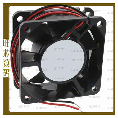 06025SA-24S-AA-D0【  FAN AXIAL 60X25MM 24VDC WIRE】