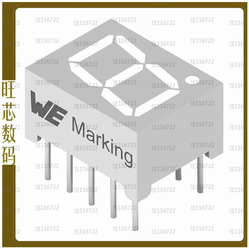 157119B12701【WL-T7DS 7 SEGMENTS DISPLAY THT S】