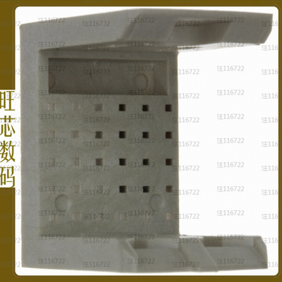 89055-111LF【CONN SHROUD RACK & PANEL 30P NAT】