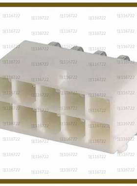 649010227222【CONN HEADER R/A 10POS 4.2MM】