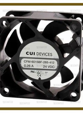 CFM-6025BF-135-274【FAN AXIAL 60X25.4MM 12VDC WIRE】