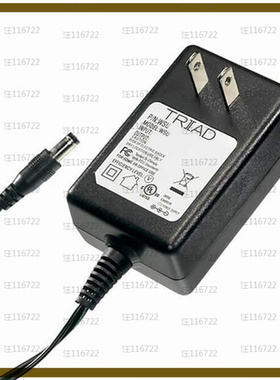 WSU090-1300-R【AC/DC WALL MOUNT ADAPTER 9V 12W】