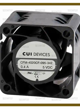 CFM-4020CF-035-114-20【FAN AXIAL 40X20MM 5VDC WIRE】