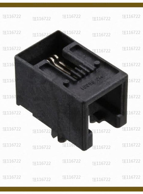 955012441【CONN MOD JACK 4P4C R/A UNSHLD】