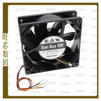 9G1212G1011【FAN AXIAL 119X38MM 12VDC WIRE】