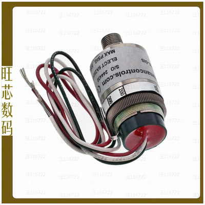 J205G-80S-C52L-DIS【PRESSURE SWITCH 100-800 PSIG】