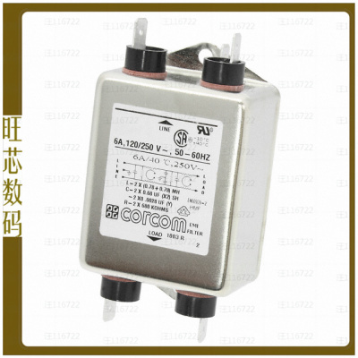 1-6609037-2【LINE FILTER 250VAC 6A CHASSIS】