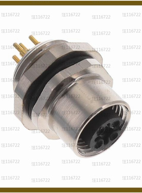 ALBKF12-FPBR5-S0【BULKHEAD CONN. M12 FRONT MT. 5-P】