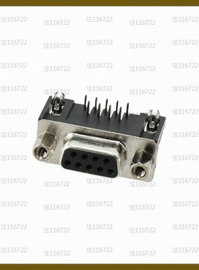 L77SDE09SA4CH4FC309【CONN D-SUB RCPT 9POS R/A SLDR】